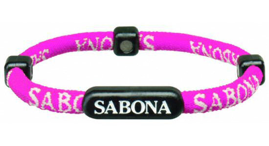 Athletic Sport Armband pink Elastisches Gewebefaser Minus Ionen Material 5 Samarium Kobalt Magnete à je 1200 Gauss