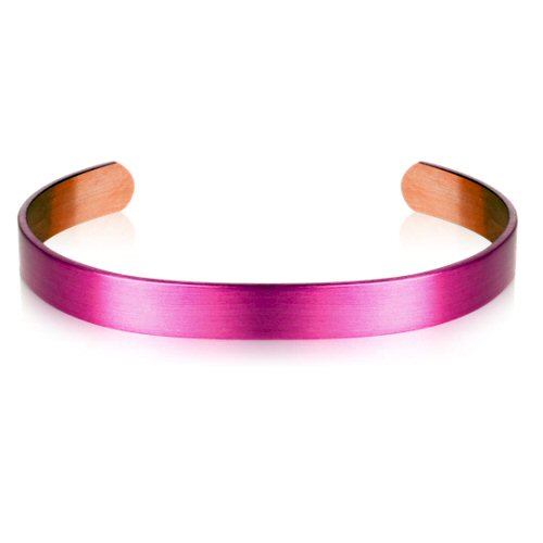 Sabona of London Nano-Ceramic Purple Wine Copper Bracelet, Copper bracelet with nano ceramic coating in Purple Wine Packaged in jewel box