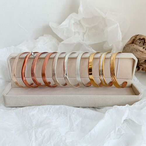 SABONA OF LONDON Kupfer-Magnet Spangen Armband, bewährte Kupfer Zuverlässigkeit Beständigkeit hervorragende Leitfähigkeit hervorragender Trendwerkstoff, Kupfer antimikrobiellen Eigenschaften, entzündungshemmend und immunanregend